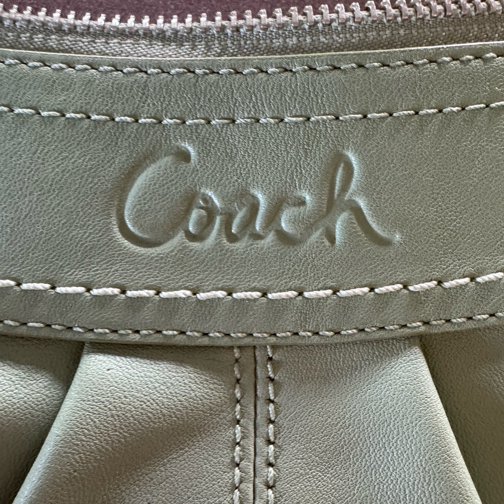 Coach Sage Leather Shoulder Bag - Picture 2 of 6